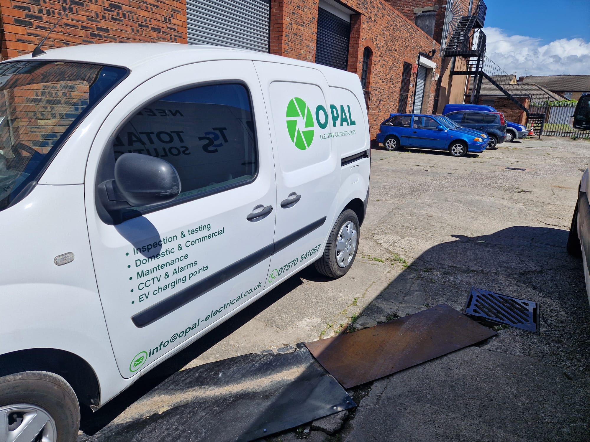 Vehicle lettering and graphics by Total Sign Solutions